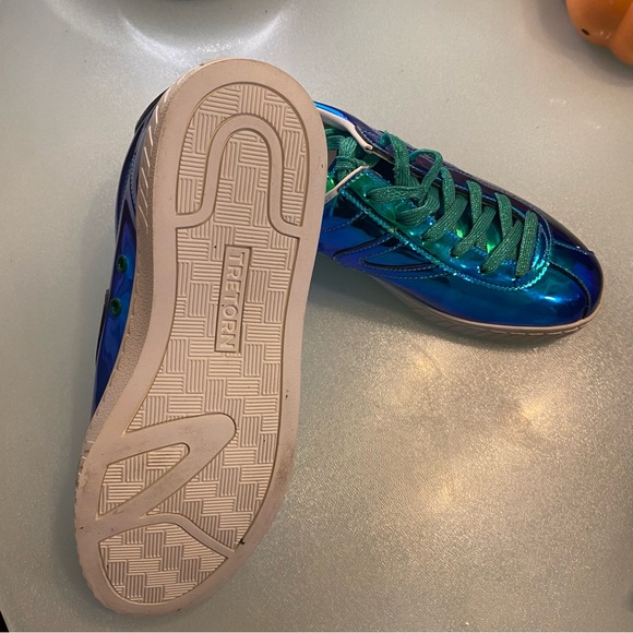 New TRETORN Metallic sneakers women size 7 - Picture 3 of 4